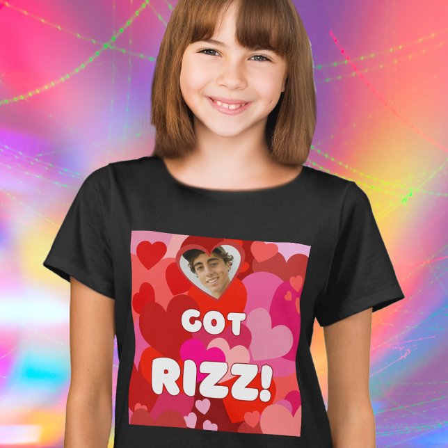 Valentine Got Rizz Heart Pop  T-Shirt (Creator Uploaded)