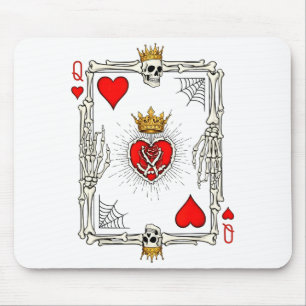 Valentine Halloween Queen Of Hearts Card Costume G Mouse Mat