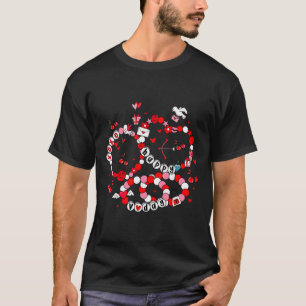 Valentine Happy Xoxo V-day Friendship Bracelets Gi T-Shirt