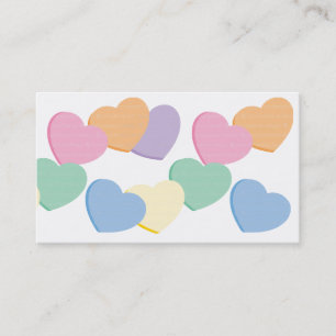 Valentine Heart Business Card
