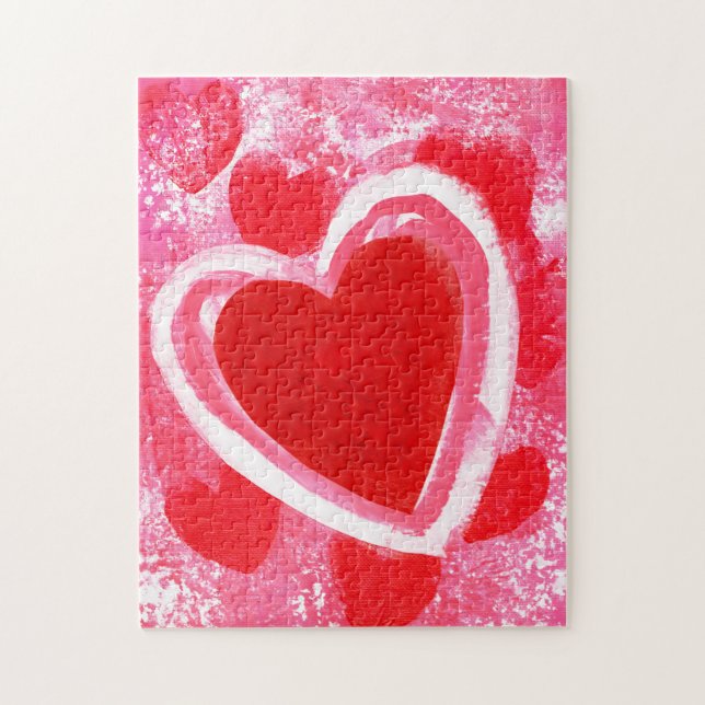 Valentine Heart by VictoriaShaylee Jigsaw Puzzle (Vertical)