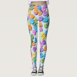 Valentine Heart Candy Leggings