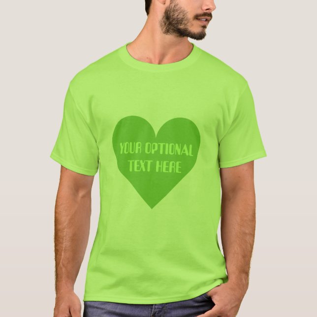 Valentine Heart custom shirts & jackets (Front)