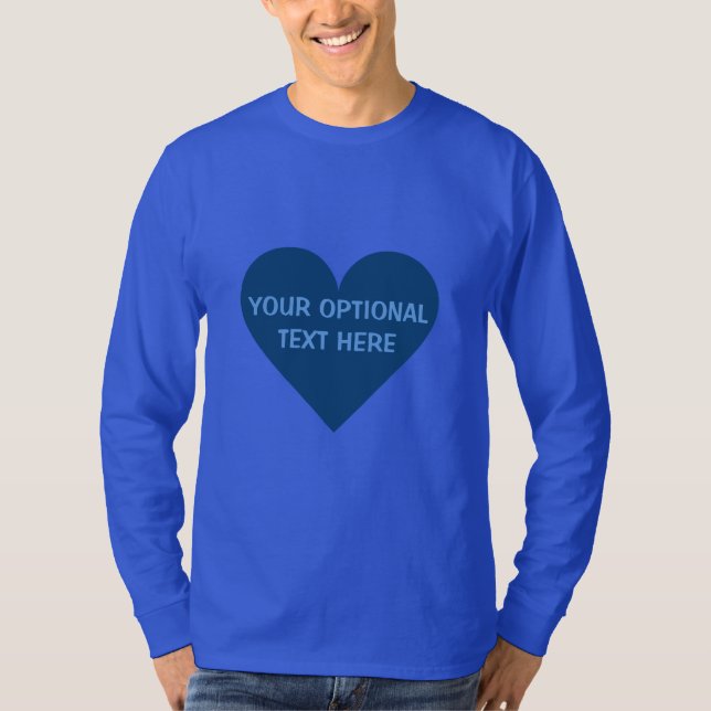 Valentine Heart custom shirts & jackets (Front)