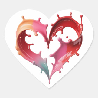 Valentine Heart Love Sticker