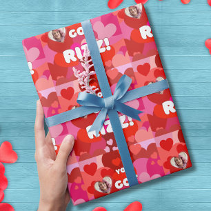 Valentine Heart Pop  Wrapping Paper