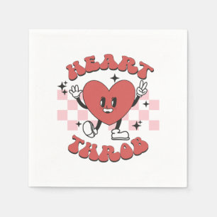 Valentine Heart Throb Napkin