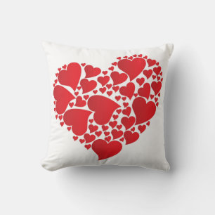 Valentine Heart Throw Pillow
