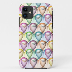 valentine hearts 3d valentine s day iPhone 11 case