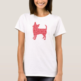 Valentine Hearts Chihuahua T-Shirt