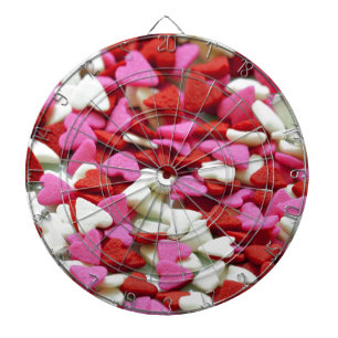 Valentine Hearts Dartboard