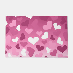 Valentine Hearts Doormat