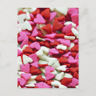 Valentine Hearts Holiday Postcard