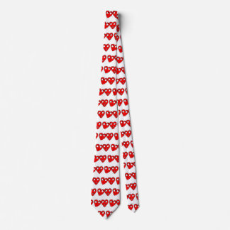 Valentine Hearts In Love Tie