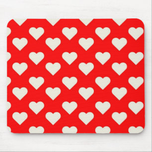 Valentine Hearts Mouse Mat