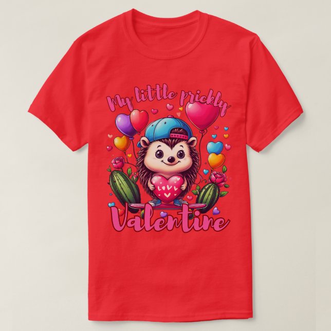 Valentine Hedgehog Valentine Hedgehog 2024 2 T-Shirt (Design Front)
