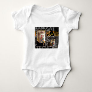 Valentine Hero Baby Bodysuit