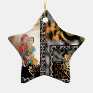 Valentine Hero Ceramic Tree Decoration