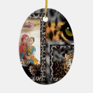 Valentine Hero Ceramic Tree Decoration