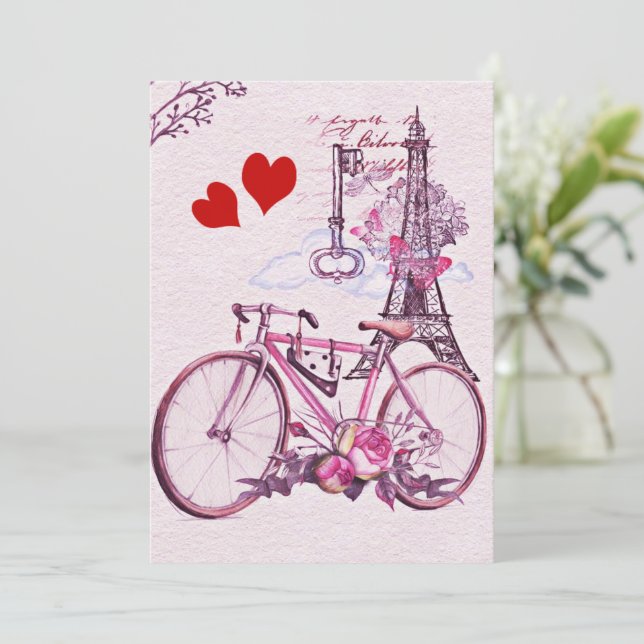 valentine holiday card (Standing Front)