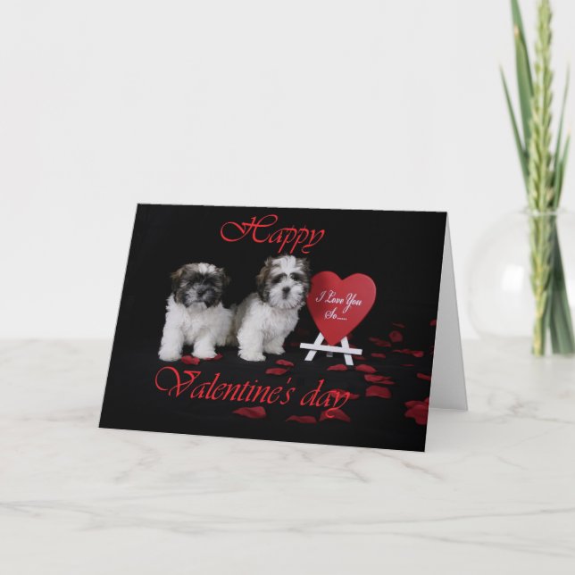 valentine holiday card (Front)