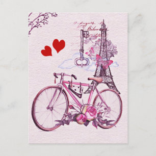 valentine holiday postcard