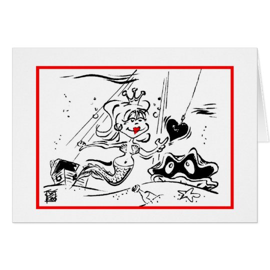 Valentine: "HOOK, LINE & SINK HER" Card