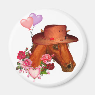 Valentine Horse Magnet