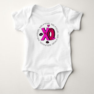 Valentine Hugs and Kisses Baby Bodysuit