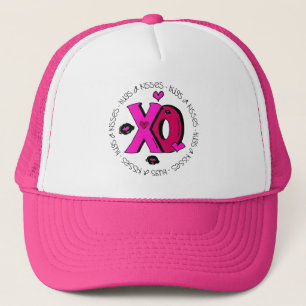 Valentine Hugs and Kisses Trucker Hat