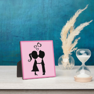 VALENTINE KISS PLAQUE