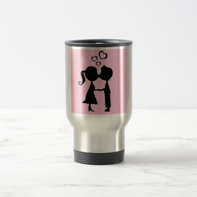 VALENTINE KISS TRAVEL MUG (Center)