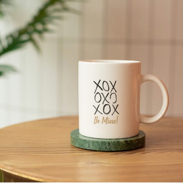 Valentine Kisses Be Mine Coffee Mug (Creator Uploaded)