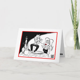 Valentine: "LADY AND THE TRAMP" Holiday Card