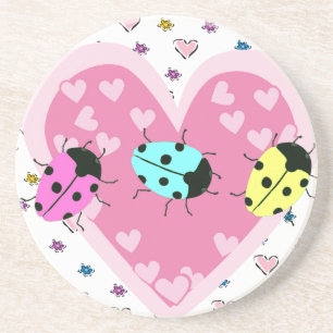 VALENTINE LADYBUGS COASTER