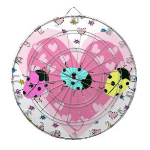 VALENTINE LADYBUGS DARTBOARD