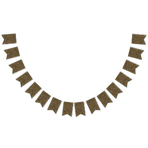 Valentine Leopard Pattern in Natural Colours Bunting
