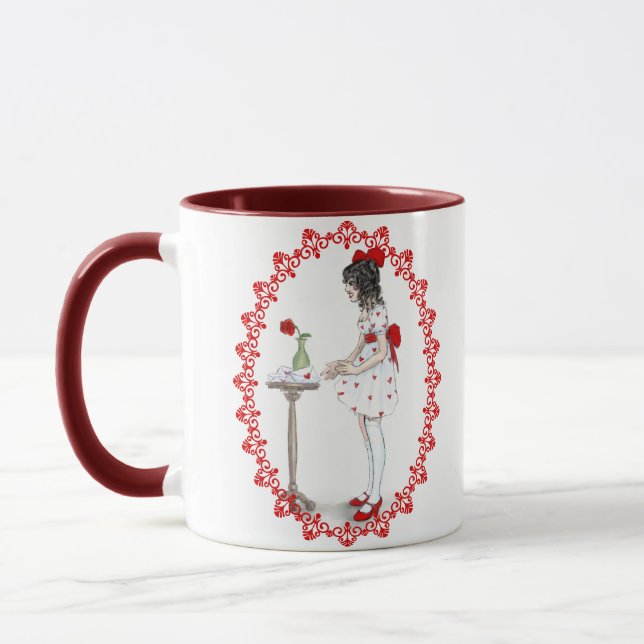 Valentine Letters Mug (Left)