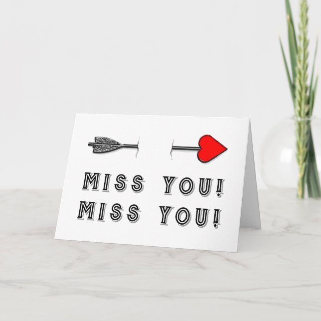 Valentine Long Distance Holiday Card (Front)