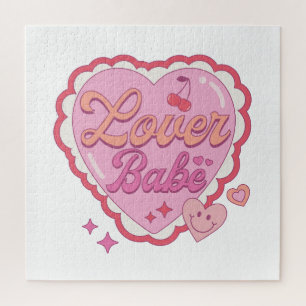 Valentine Love Babe Jigsaw Puzzle