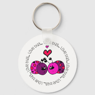 Valentine Love Bug Key Ring