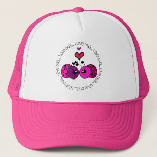 Valentine Love Bug Trucker Hat