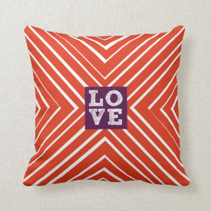 Valentine LOVE Bullseye Cushion
