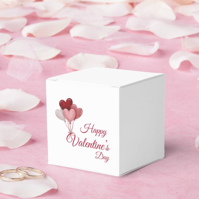 Valentine Love Card | Romantic for Him & Her Favour Box (Wedding)