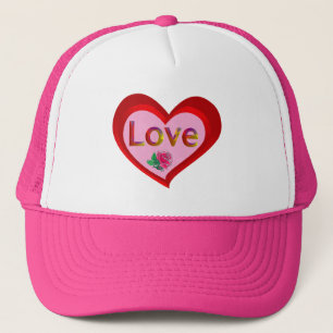 Valentine Love Heart Hat