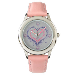 valentine love hearts love fun watch