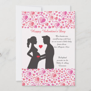 Valentine Love Pregnancy Announcement