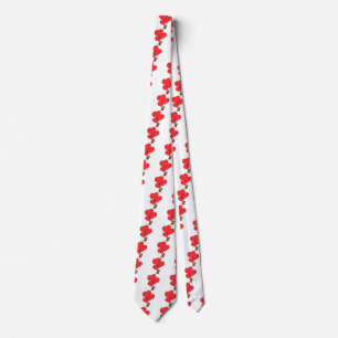 Valentine Love Stuffed Bear Tie