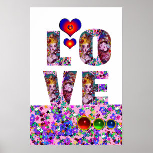 VALENTINE LOVE  VENETIAN MASQUERADE PARTY POSTER