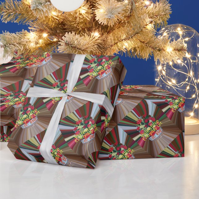 Valentine Love Wrapping Paper (Holidays)